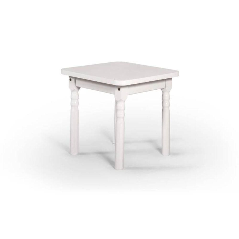 Mesa Infantil Quadrada Kids Branca