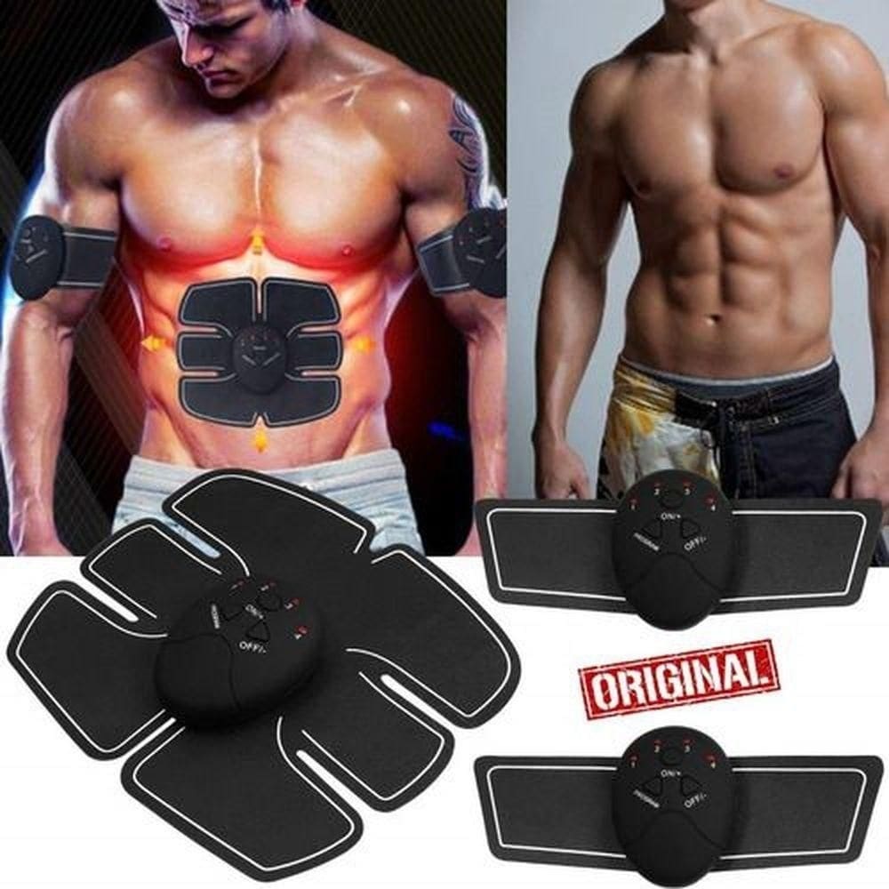 Tonificador Muscular Abdominal Smart Fitness Ems Fit - C/6 Pilhas : Pilhas 3 Em 1