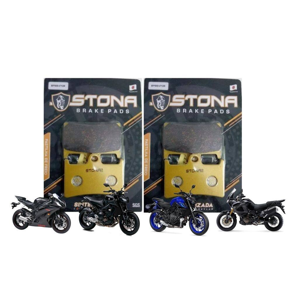Jg Pastilha freio dianteiro Stona MT-07 700 Tracer 2019