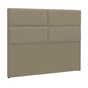 Cabeceira Queen Berlim P04 160 Cm Suede Bege
