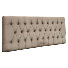 Painel Cabeceira Dubai Para Cama Box-1,58 Mt-suede Bege