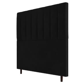 Cabeceira Cama Box Casal Itália 140cm Corano Preto