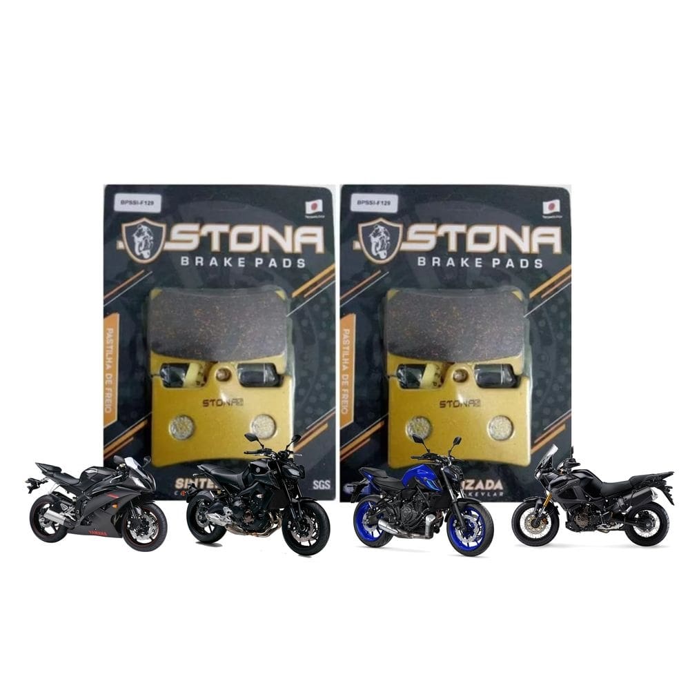 Jg Pastilha freio dianteiro Stona MT-07 700 Tracer 2018