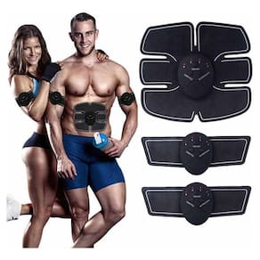 Ems Tonificador Muscular Elétrico Abdominal Beauty Body 3 Em 1
