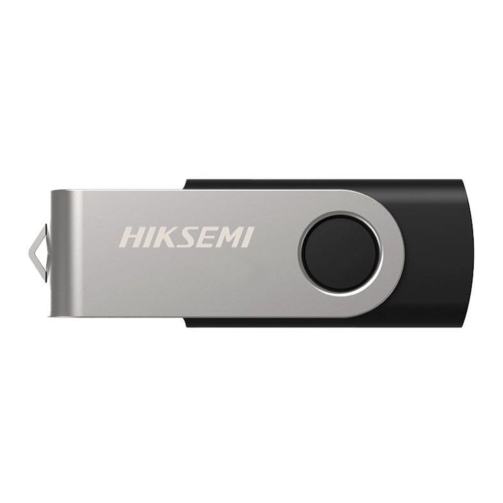 Pen Drive Hiksemi Rotary 64GB USB 3.0 Preto e Cinza - HS-USB-M200S-64G-U3
