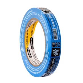 Fita Crepe Azul 722 18mmx50m | Adelbras