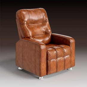 Poltrona Do Papai Reclinável Maldivas Corano Caramelo - Speciale Home Marrom