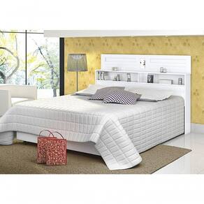 Cabeceira Casal Florença 1,60 Branco - Vitamov