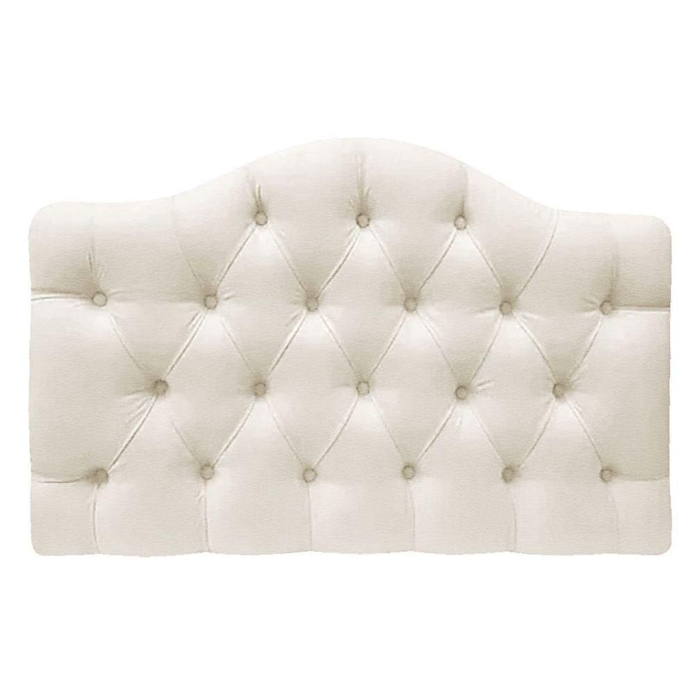 Cabeceira Suspensa Imperatriz 160 Cm Queen Size Corano Bege
