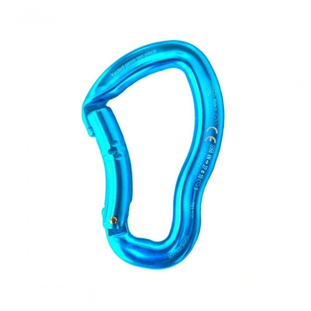 Mosquetão Alumínio Sem Trava 27kn Curvo Ce Uiaa Kong