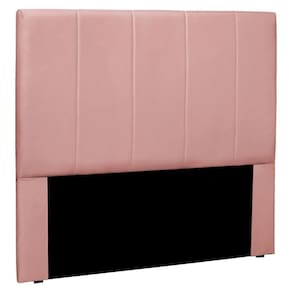 Cabeceira Solteiro 0,90m Ravenna Veludo - Pallazio Cor Rosa