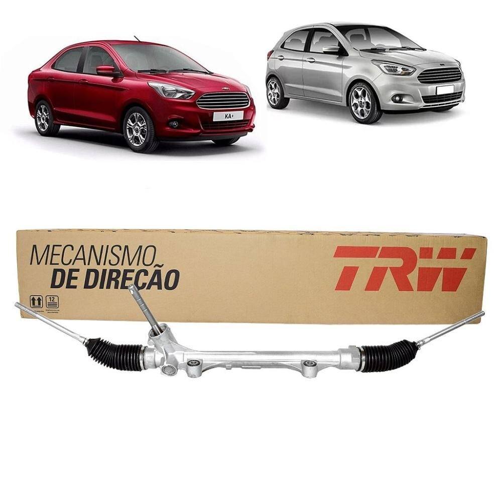 Cx Direcao Mecanica/Eletrica Nova Trw Ford New Ka 2014 Em Diante Todos - Cx Mecanica Para Coluna Eletrica