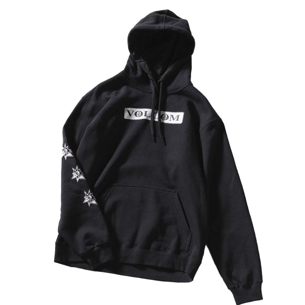Moletom Volcom Canguru Dual Stone WT24 Masculino Preto