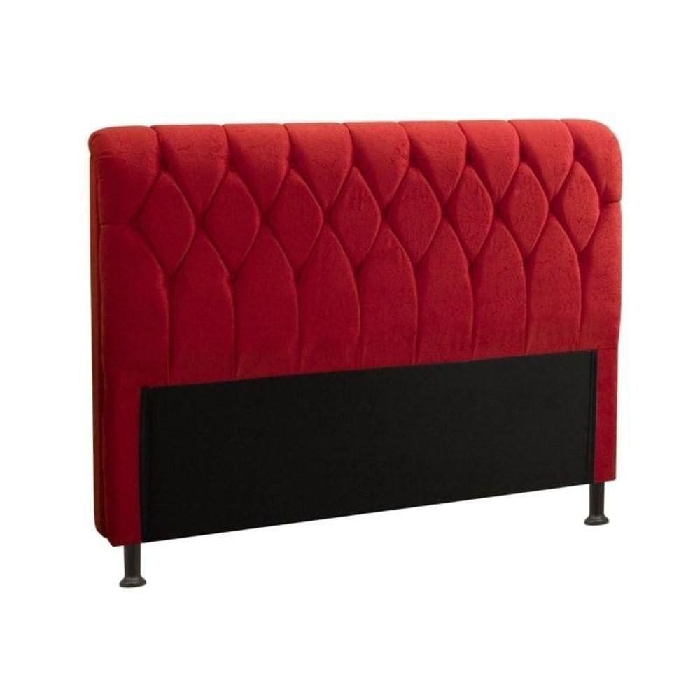 Cabeceira Para Casal 195Cm Miami Vermelho