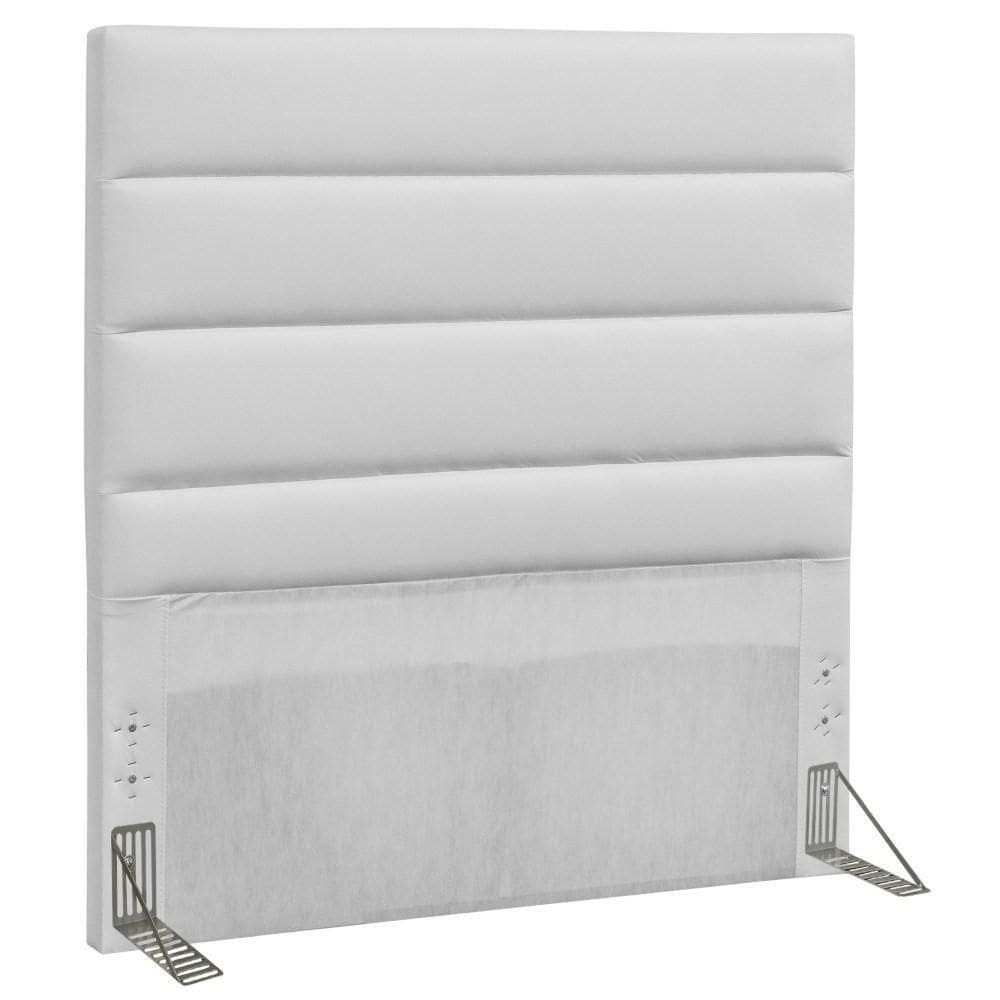 Cabeceira Quarto Solteiro Greta 90Cm Corano Branco - D`Monegatto
