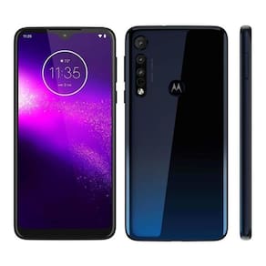 Usado: Motorola One Macro 64 GB Azul - Bom