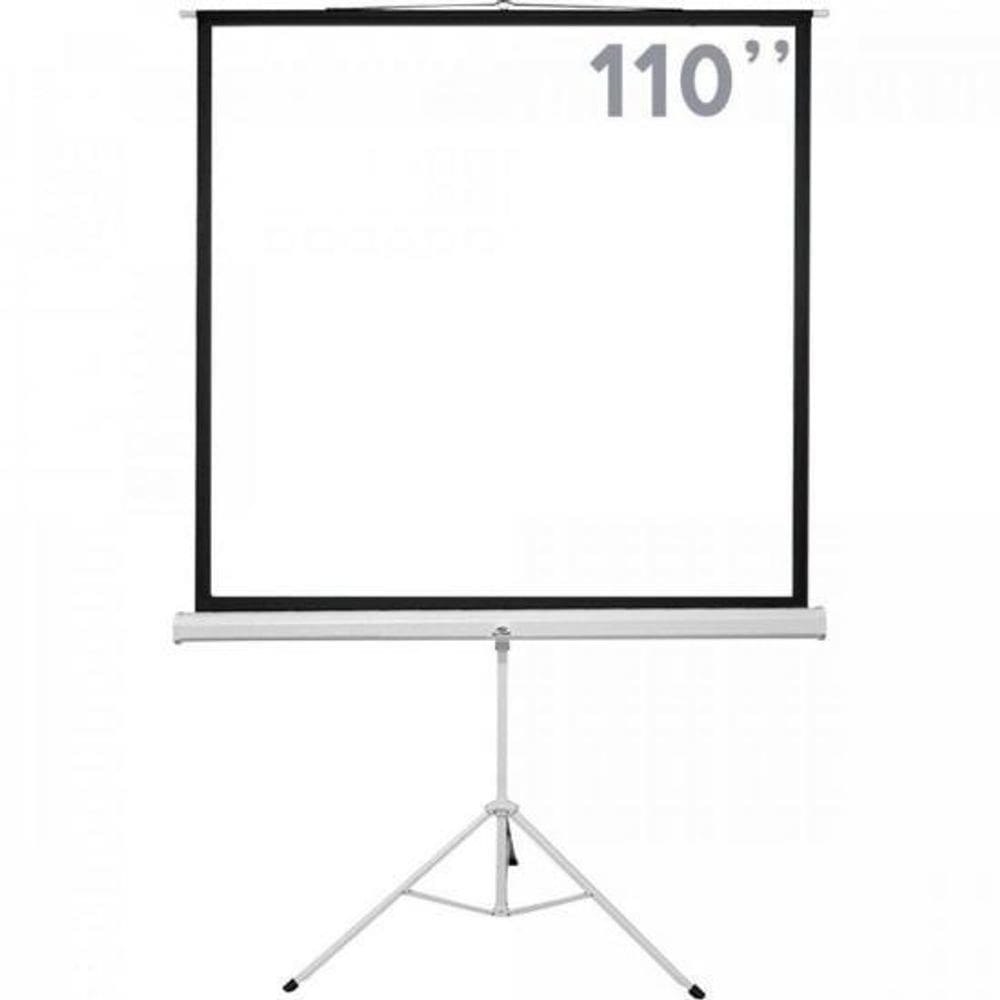 Tela de Projeção Com Tripé Sumay TTQS110 2,00x2,00m [F002]