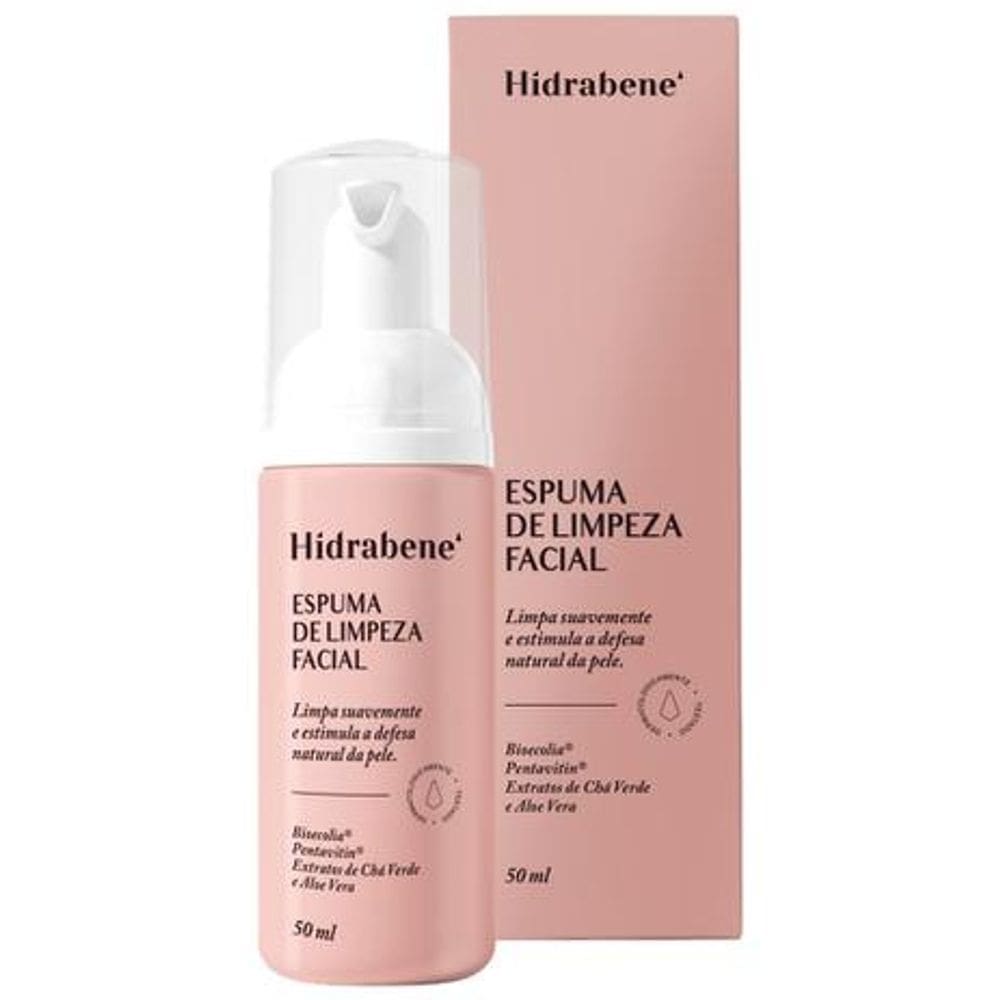 Hidrabene Espuma De Limpeza Facial 100ml