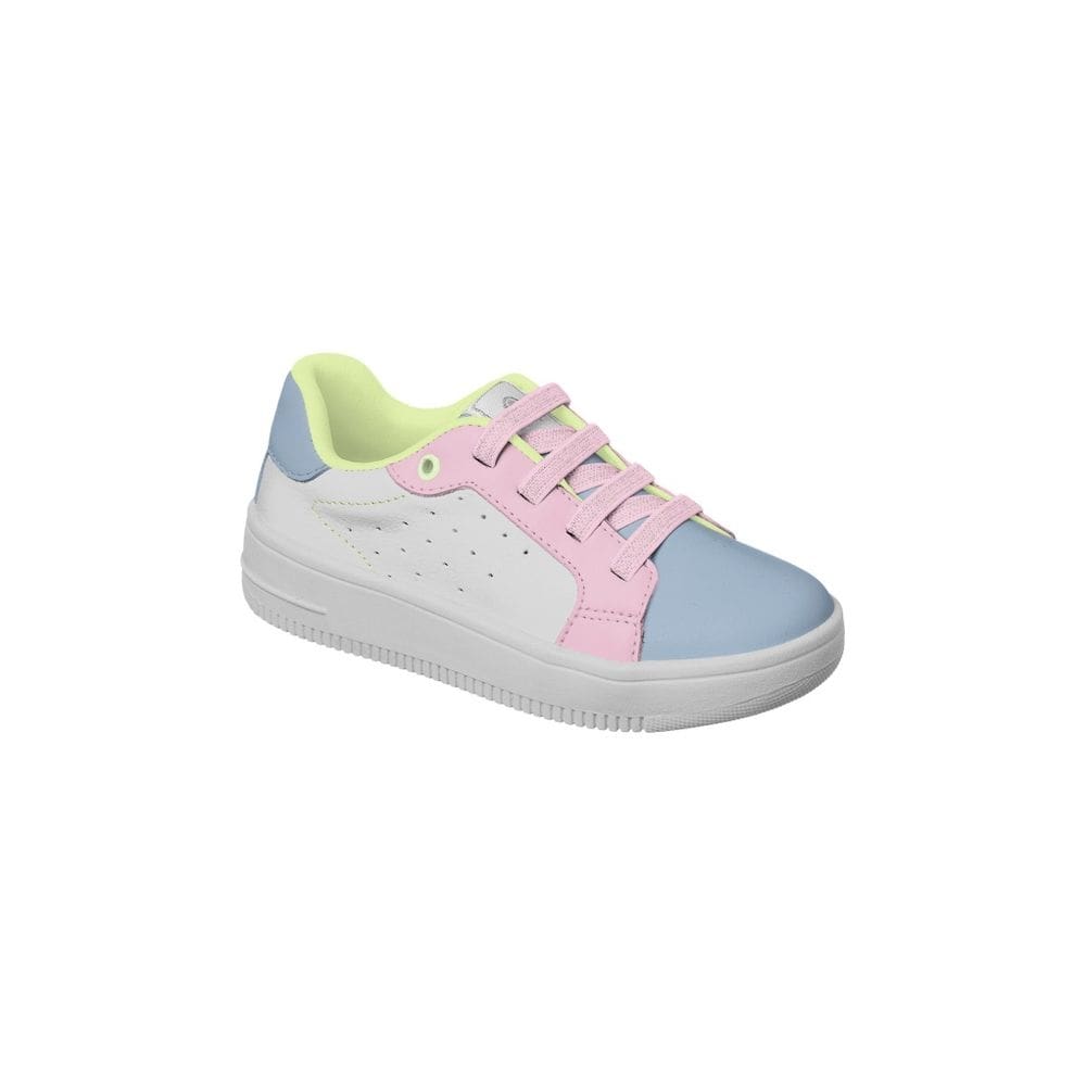 Tênis Infantil Feminino Ortopé Bliss Teen Elástico Colorido