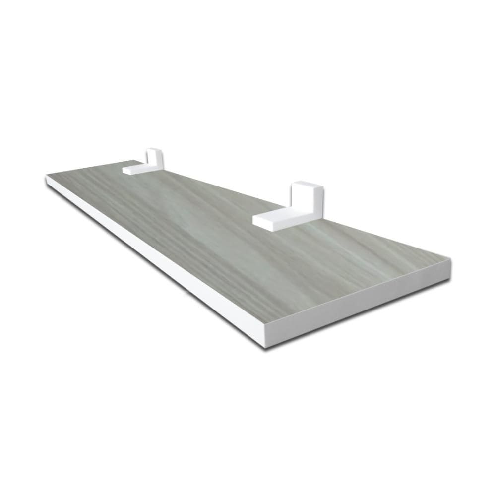 Prateleira Linha Furta-cor Com Borda De Pvc Branco 40x20 Cm [F031]