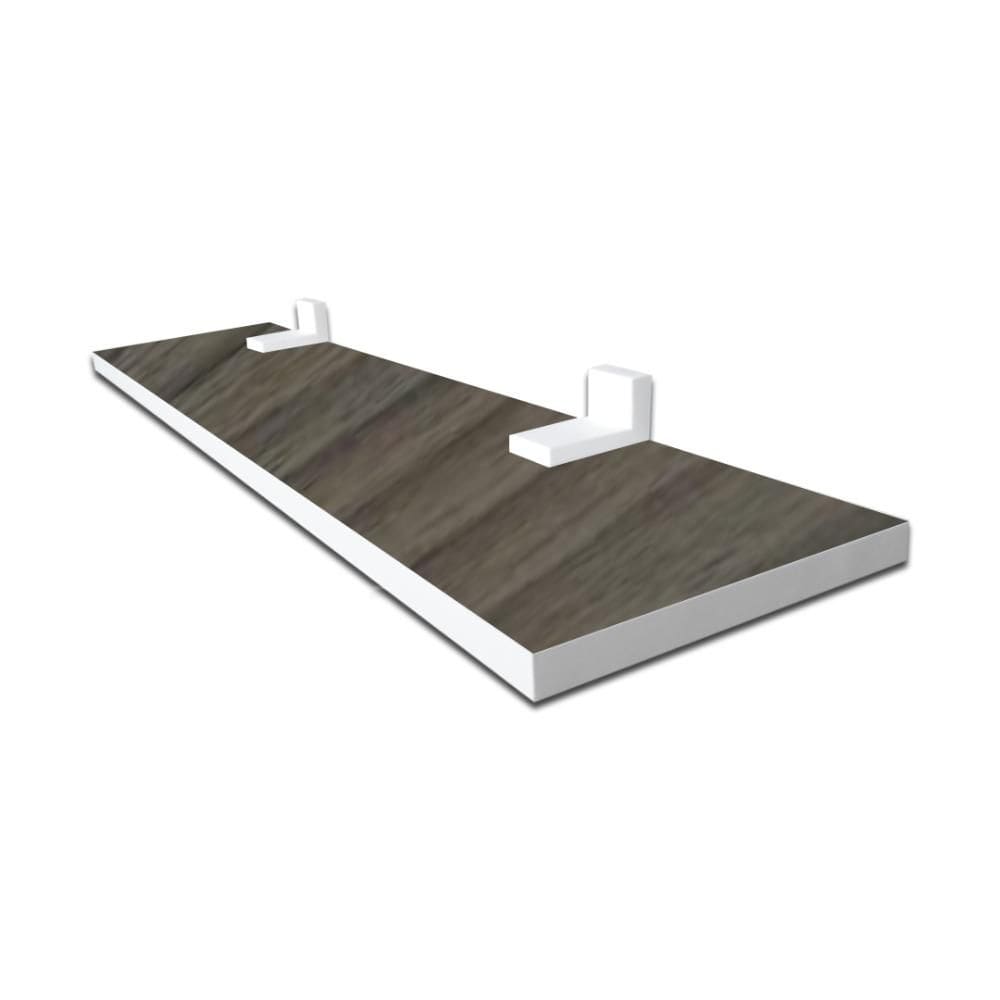 Prateleira  Linha Furta-cor Borda De Pvc Branco 20x15 Cm [F031]