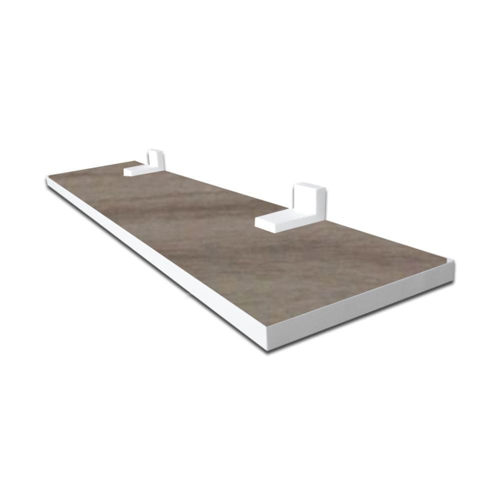 Prateleira Simples 50x20 Cm Furta Cor Borda Branca [F031]