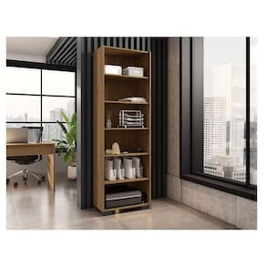 Livreiro Ambiente Office Freijó - Móveis Leão