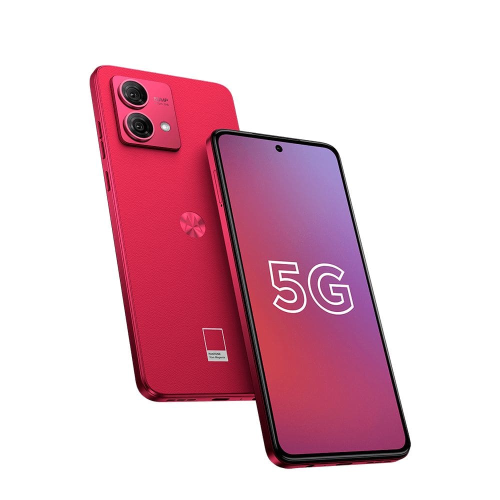 Smartphone Motorola Moto G84 5G 256GB 8GB RAM Tela 6,5" Câmera 50MP+8MP Frontal 16MP Viva Magenta