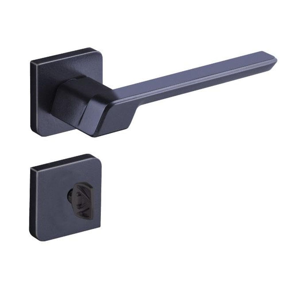fechadura banheiro roseta vega s40 preto fosco alianca