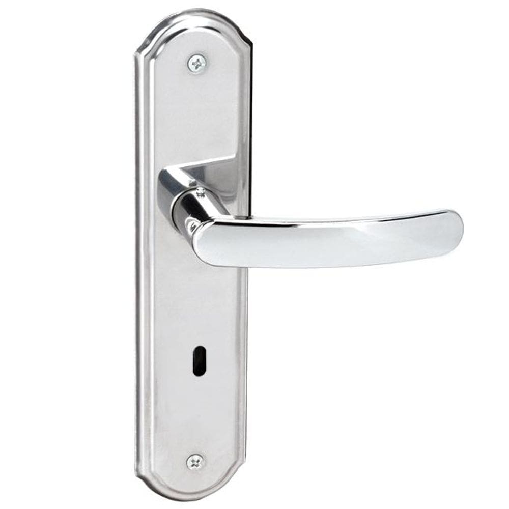 fechadura interna inox premium 40mm inox polido alianca