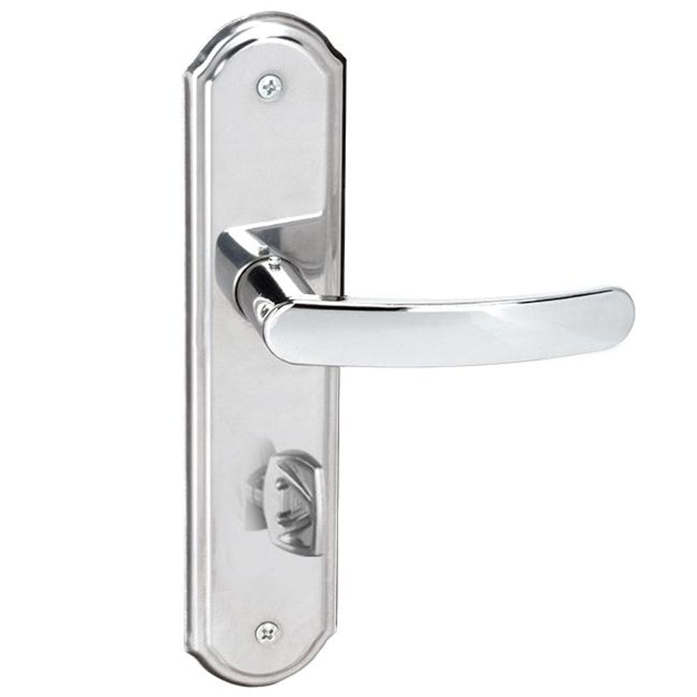fechadura banheiro inox premium 40mm inox polido alianca