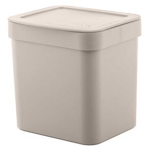 Lixeira de Cozinha Pequena 2,5 Litros OU Trium Bege
