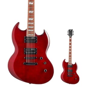Guitarra SG ESP LTD VIPER-256 See Thru Black Cherry