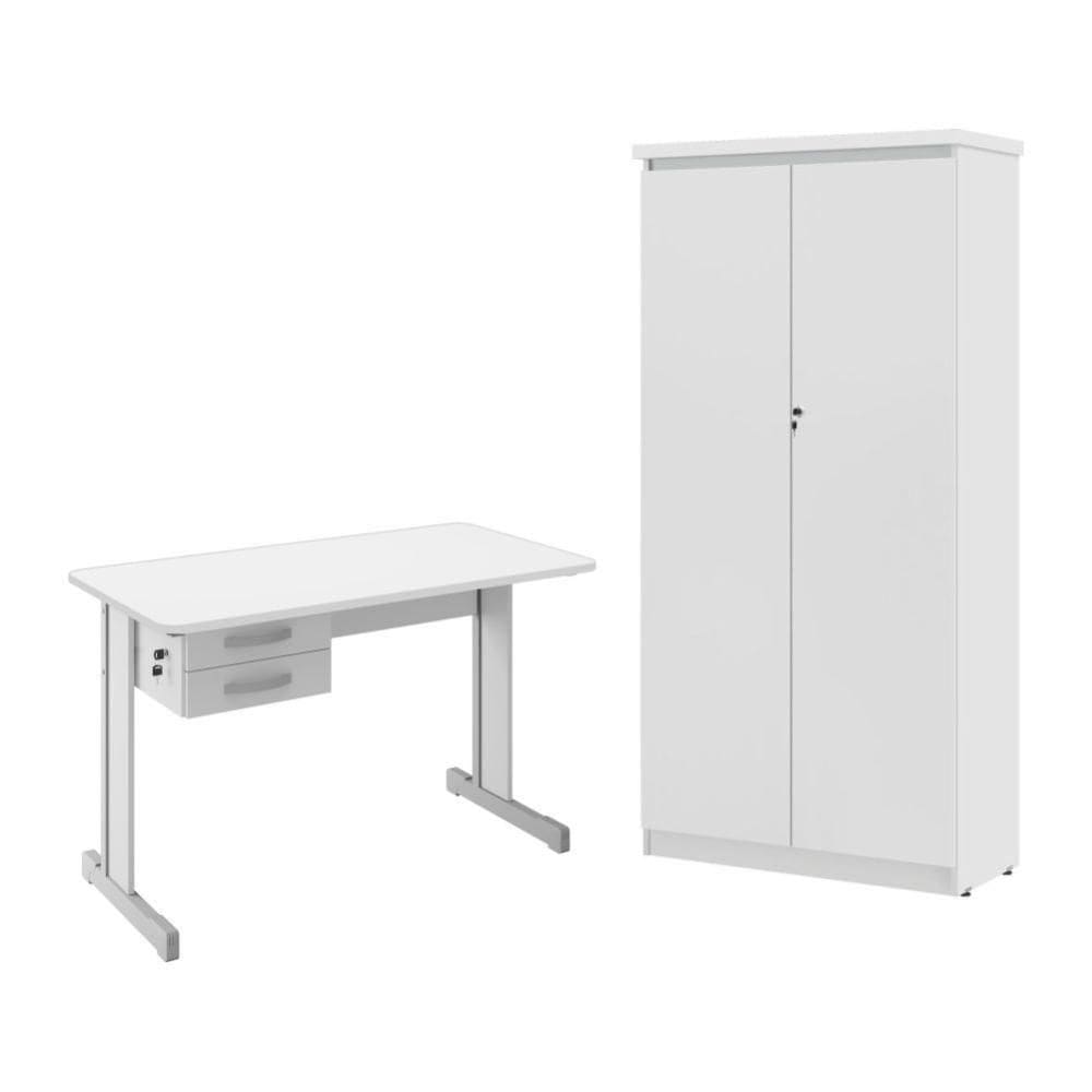 Kit De Escritorio índia Branco