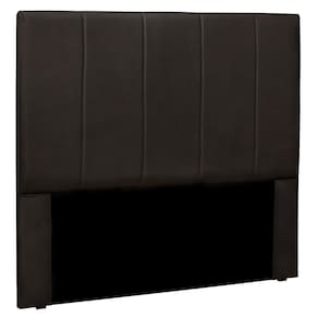 Cabeceira Estofada Box Casal King Size Ravenna 195cm Marrom