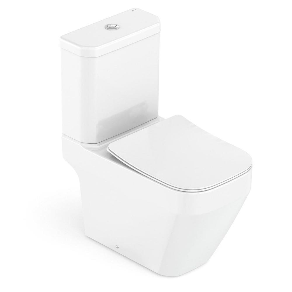 Kit de Bacia com Caixa, Assento Termofixo Sofclose e Complementos de Instalação Prime Incepa Branco