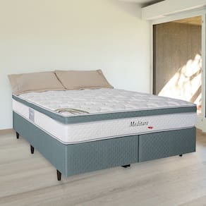 Base Box Solteiro 79x198x28cm Idea Verde Herval Verde