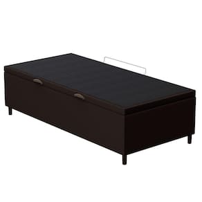 Base Para Baú Solteiro 88X188Cm Hit I02 Marrom
