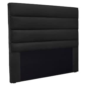 Cabeceira King 1,95m La Italiana Veludo - Pallazio Cor Preto
