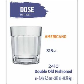 Copo De Vidro - Whisky Americano 315Ml - 12 Copos
