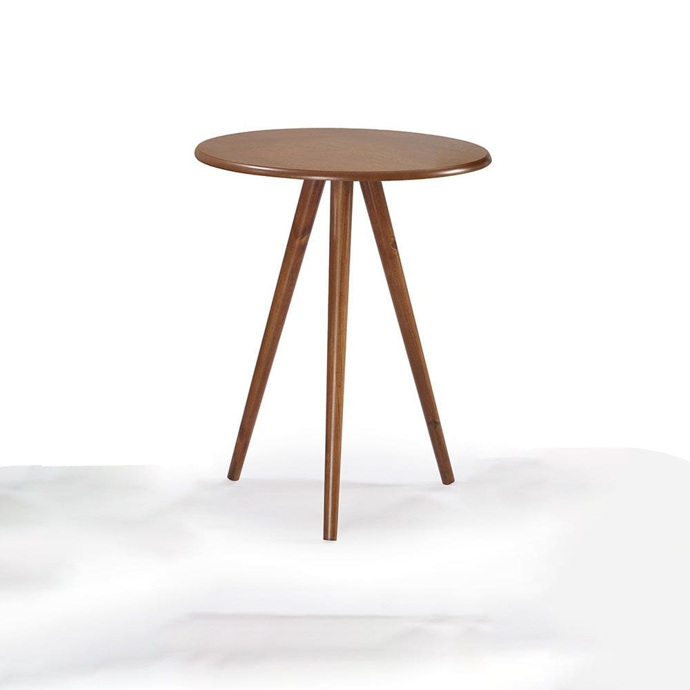 Mesa de Apoio Média Tripé Pé Palito Hannover - Imbuia Glazer