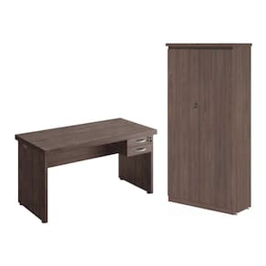 Kit De Mesa E Armario Beta Freijo