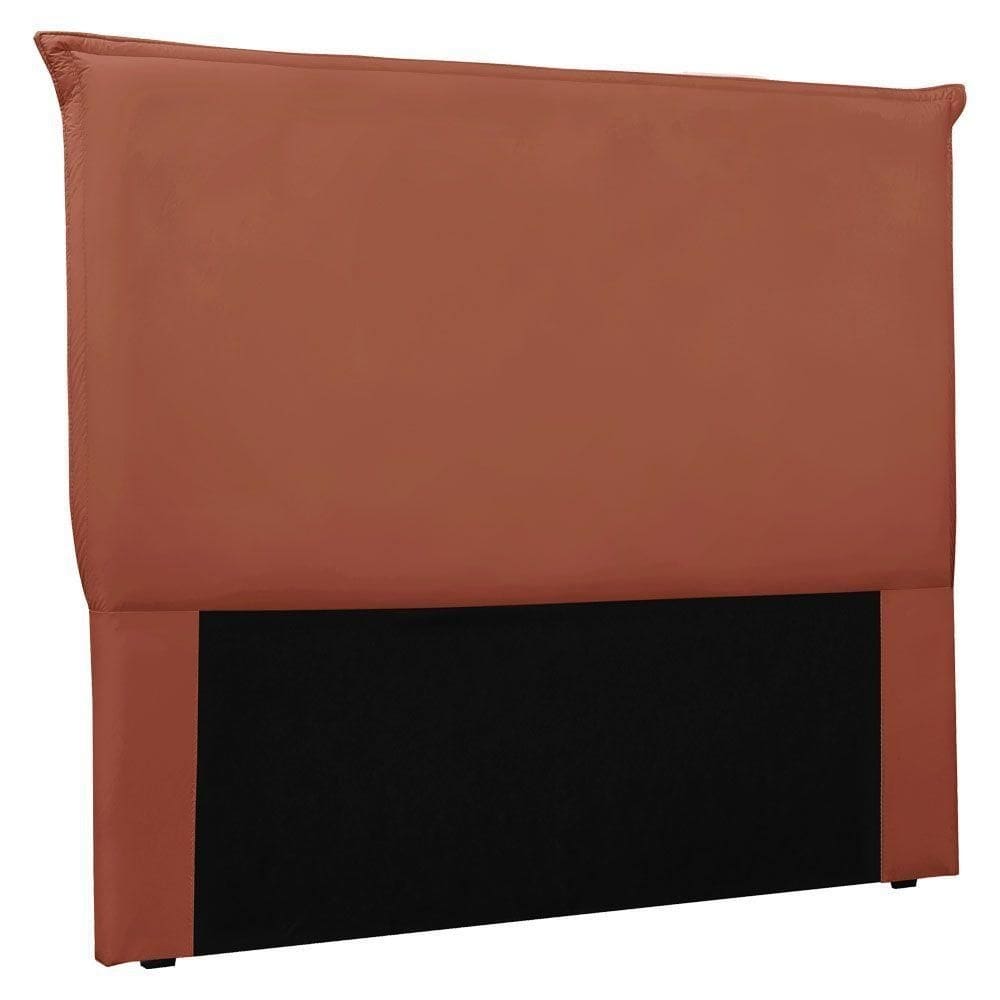 Cabeceira King 1,95m Veneza Veludo Cobre