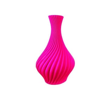 Vaso Plantas Modelo Espiral Rosa - Jarro Decoração 12Cm
