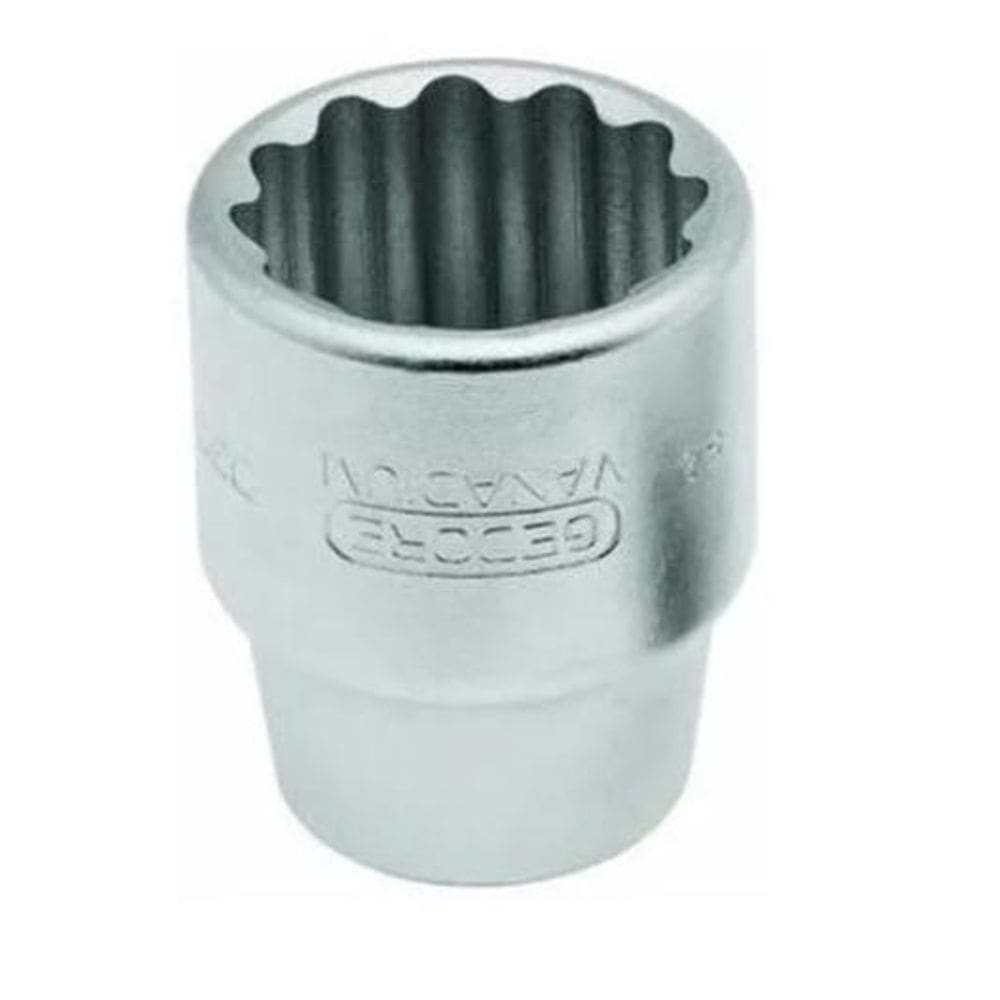 Soquete Estriado Com Encaixe De 3/4 Crv 26Mm Gedore D32