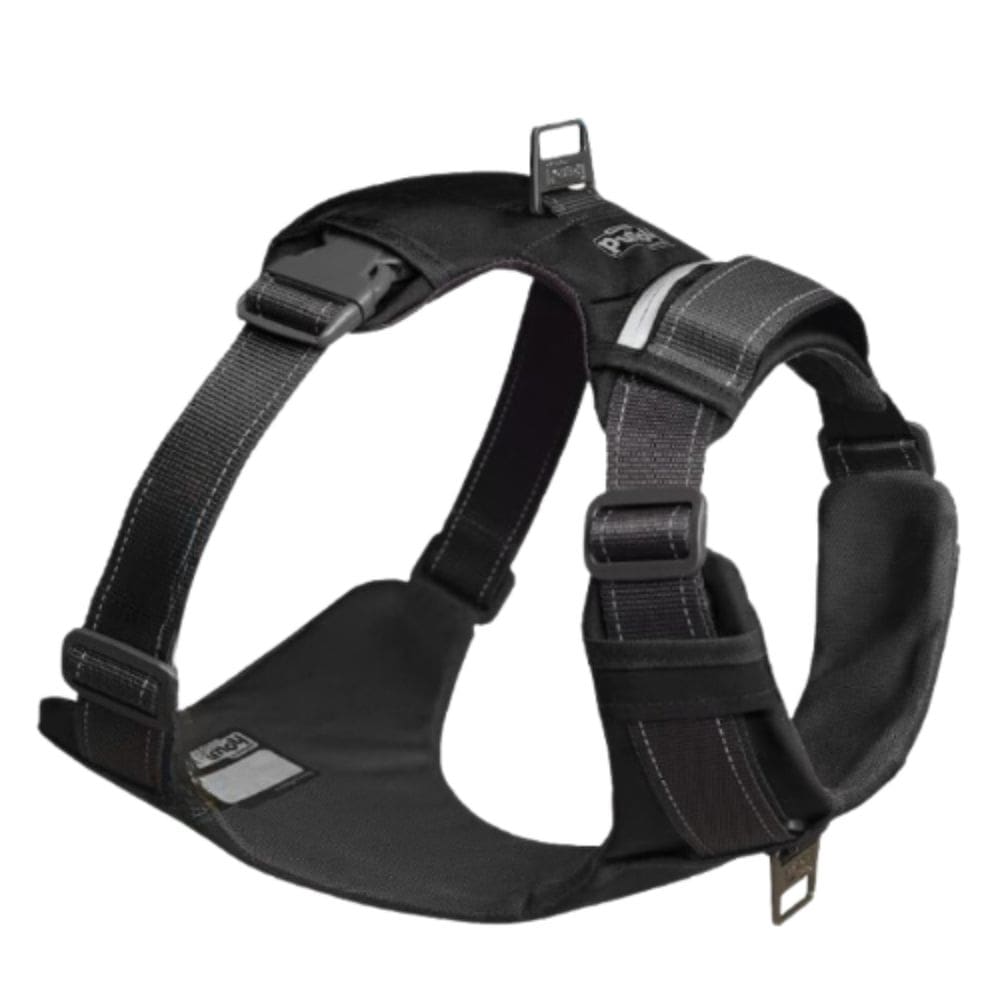 Peitoral Boulder Adventure Harness Com Bolsos Para Cães XXG - Preto