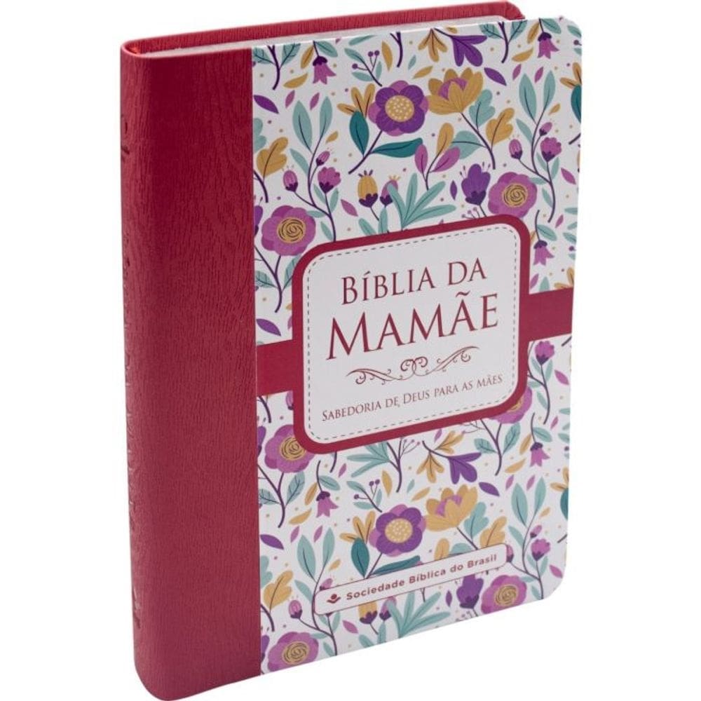 Bíblia da Mamãe - Flores Goiaba - SBB - ARA