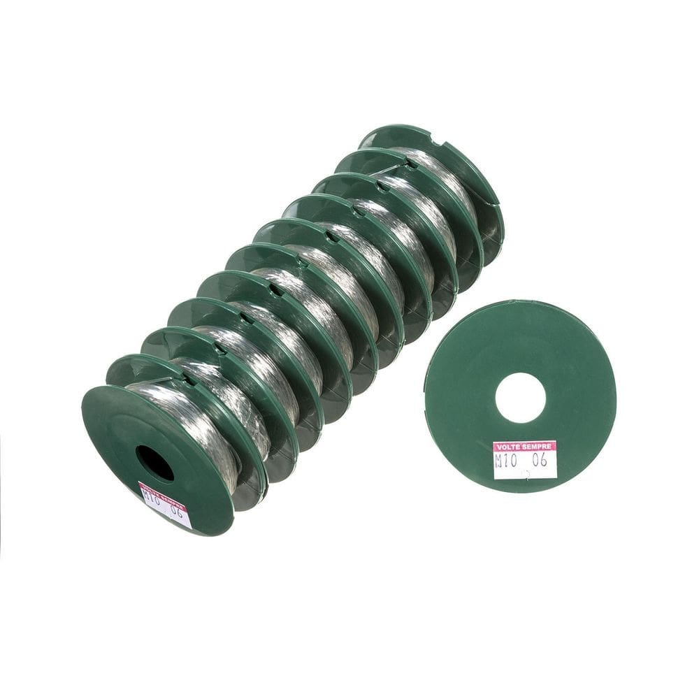 Fio De Silicone Rolo Com 10 Metros - 0.6Mm - Pacote Com 10