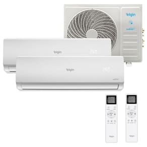 Ar Condicionado Bi-Split Elgin 18000 BTUs 2X12000 Inverter Quente e Frio 220V MTQE18C2CB