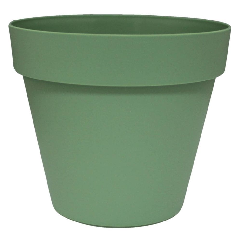 Vaso Plástico Unique 12 (12X10,5cm) Verde JAPI